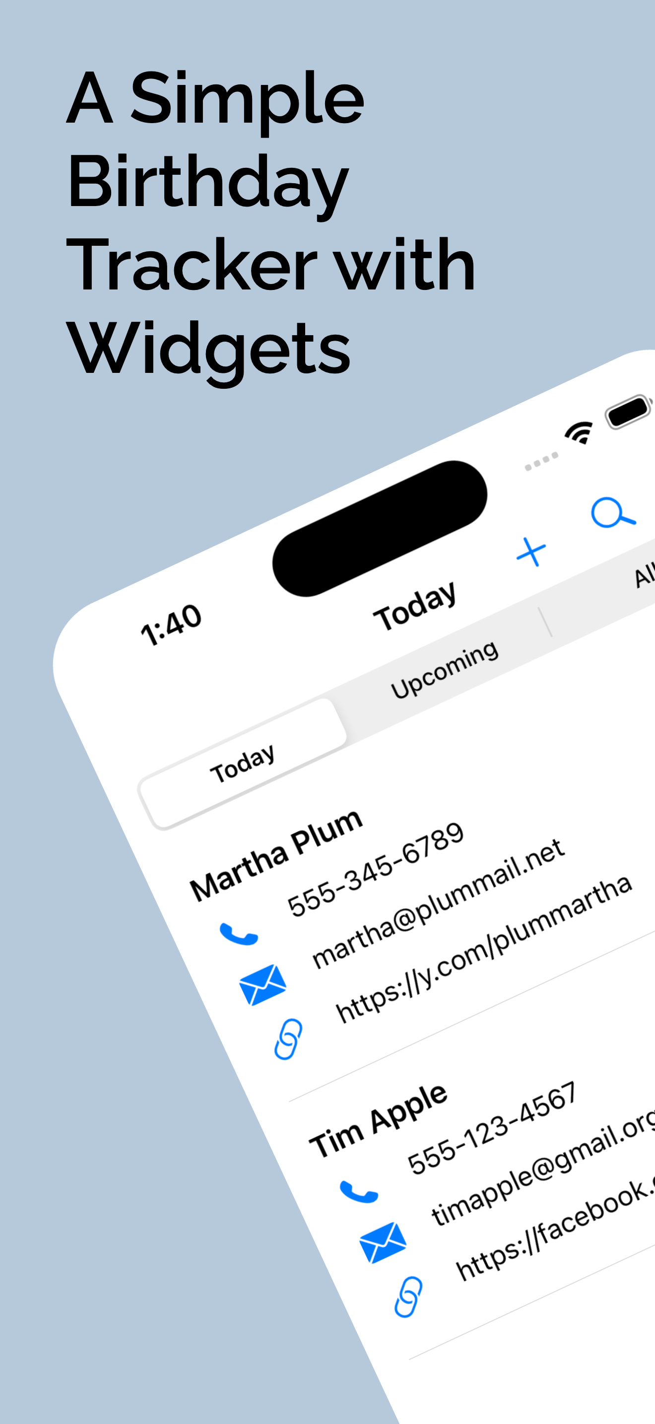 Just Birthdays screenshot 1