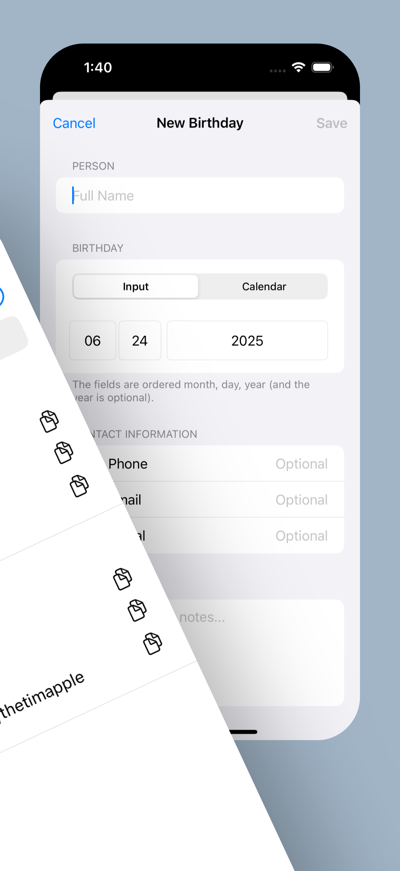 Just Birthdays screenshot 2