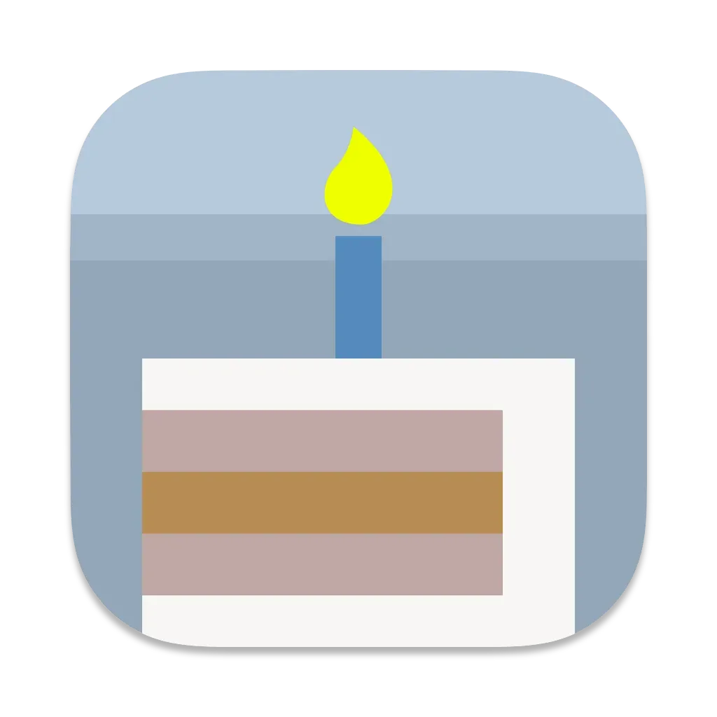 Just Birthdays Icon