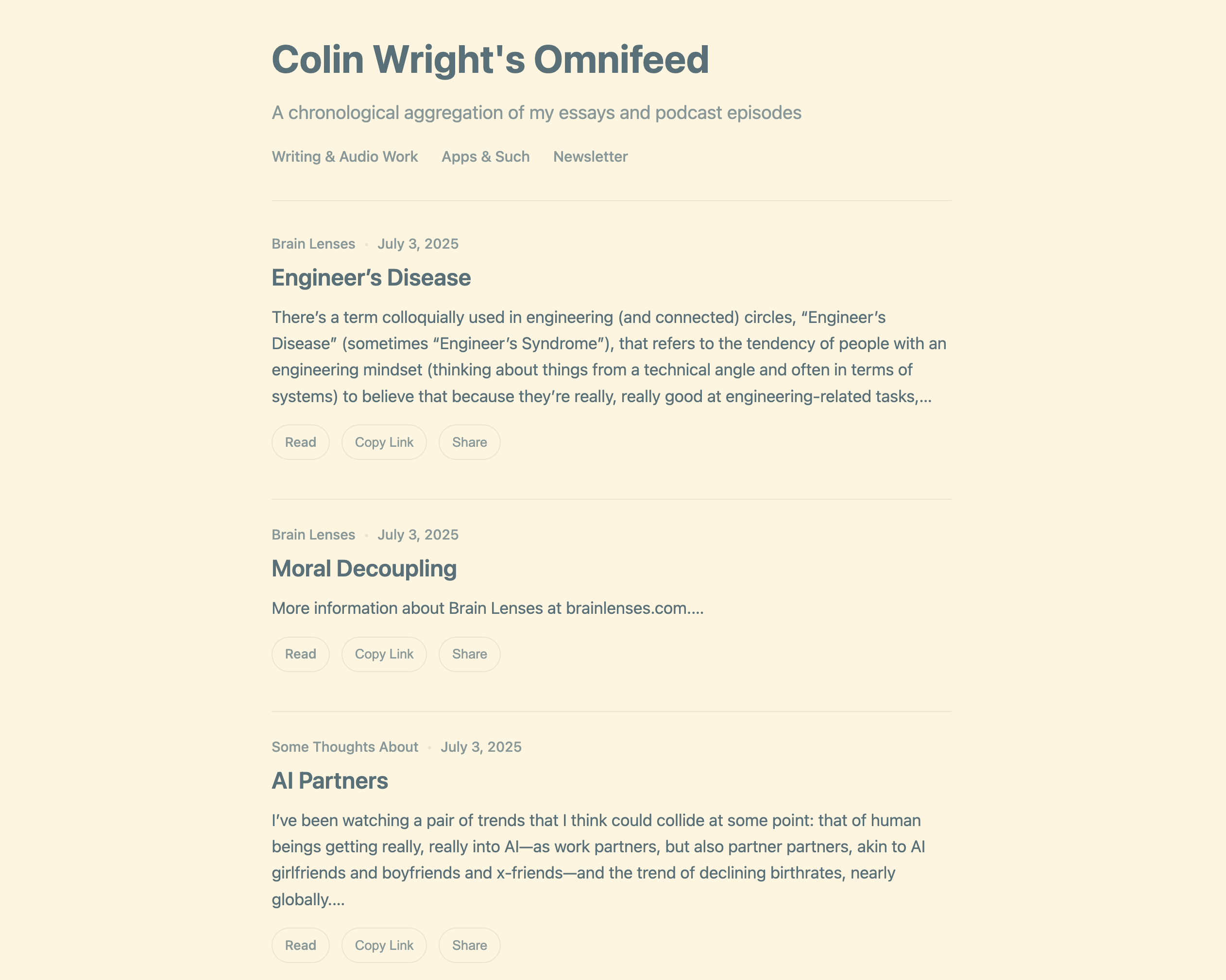 RSS Page Maker screenshot 2