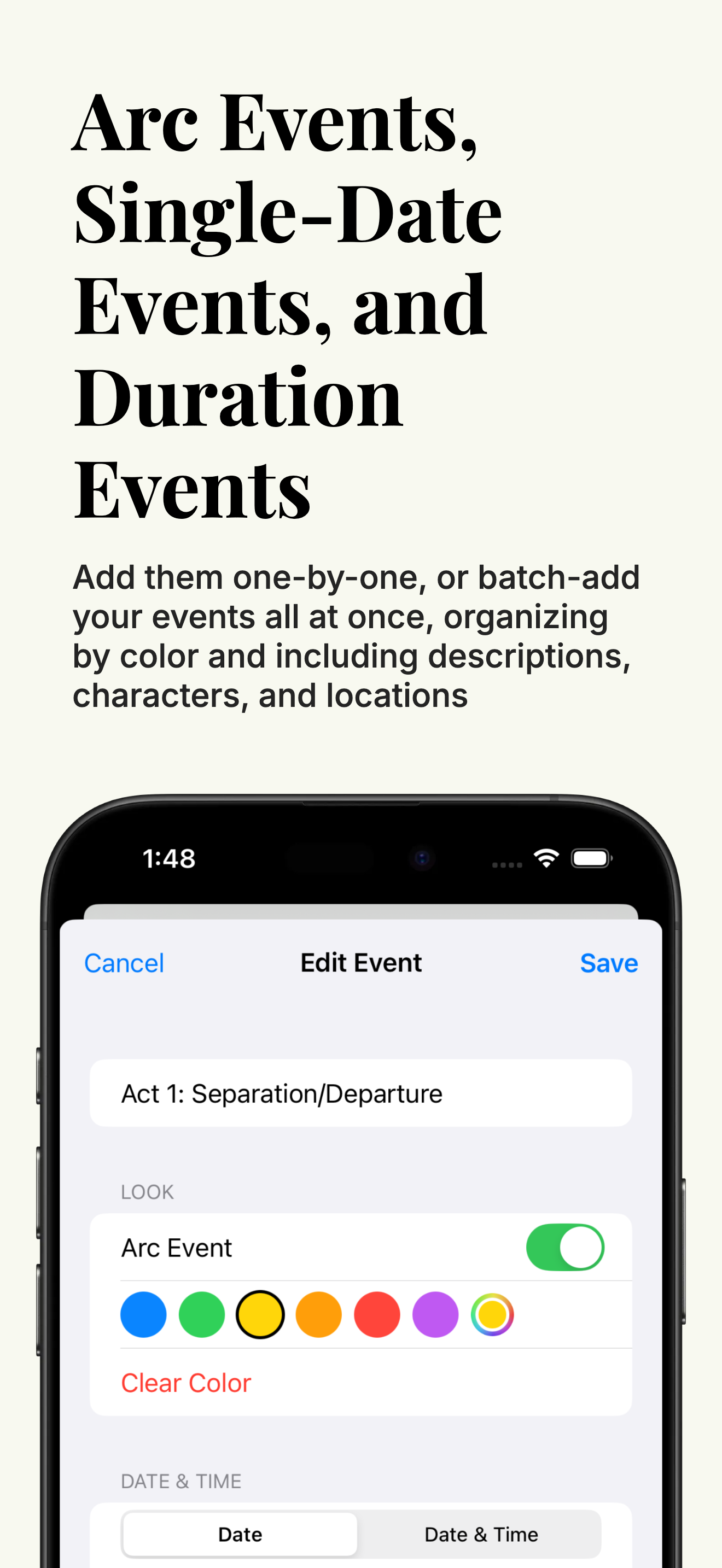 Trulys Simple Timeline iOS screenshot 3