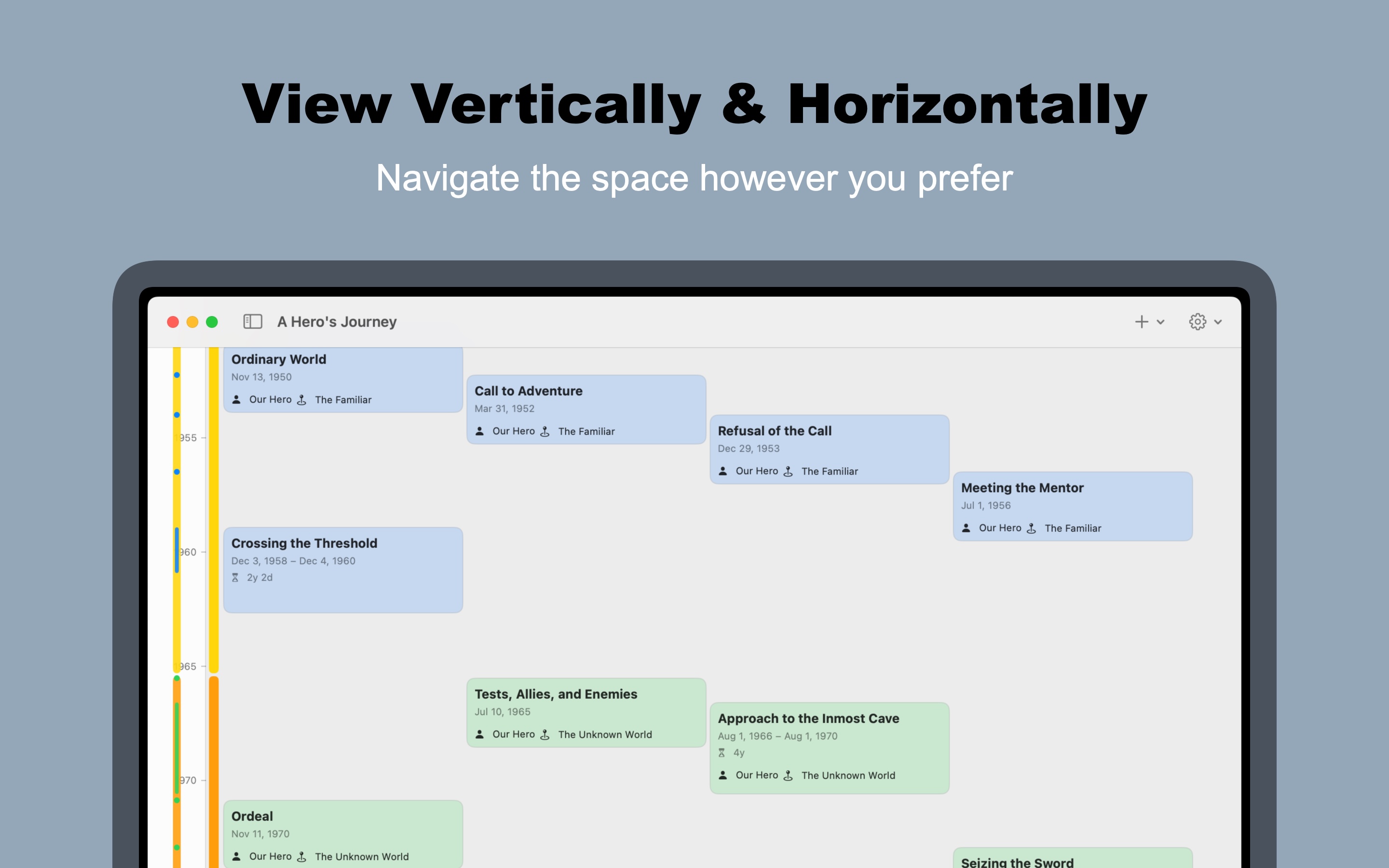Trulys Simple Timeline MacOS screenshot 5