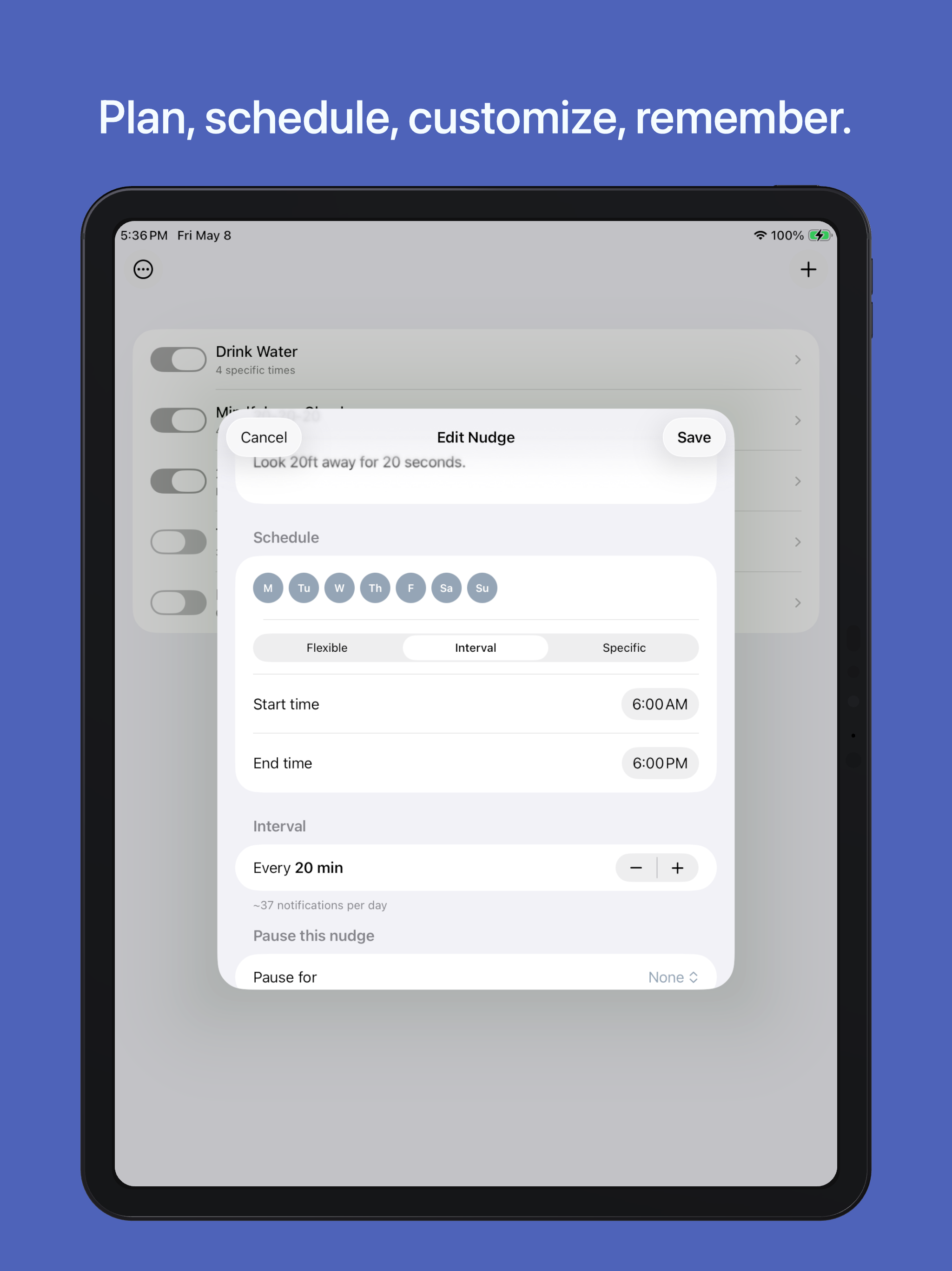 Truly Simple Nudges iPad screenshot 2