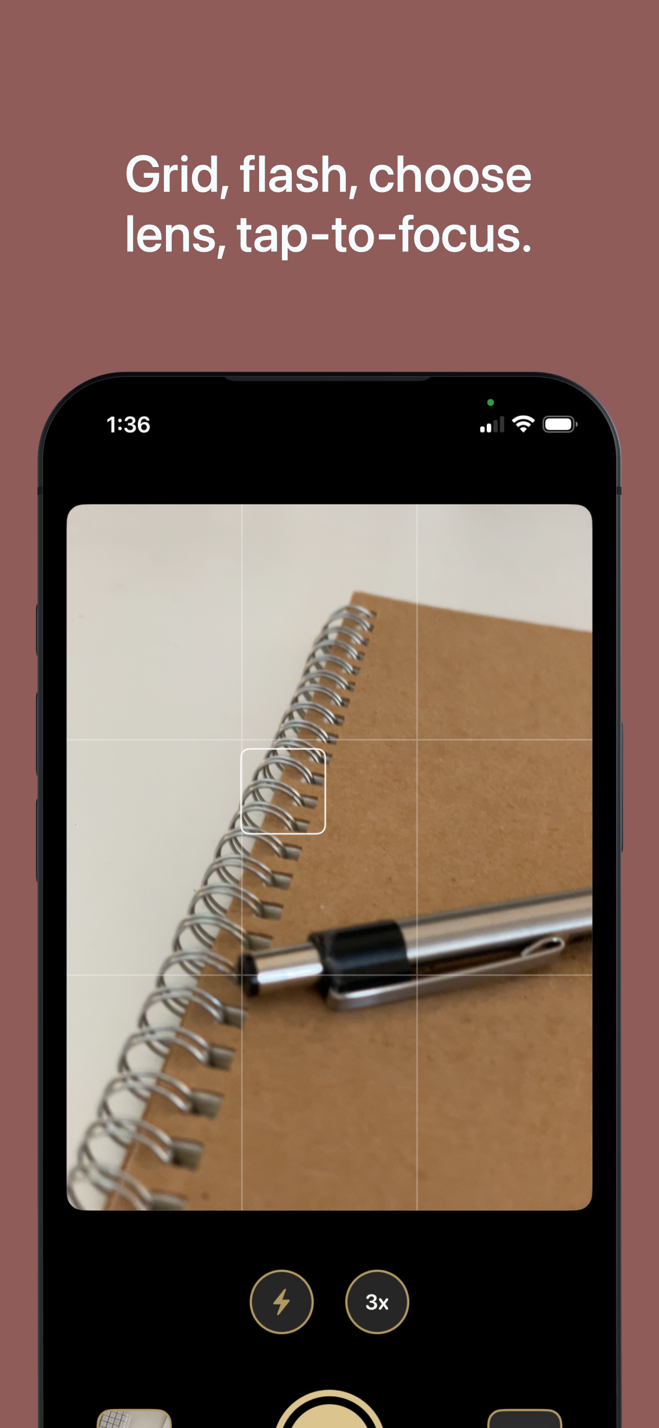 Truly Simple RAW Camera iOS screenshot 2